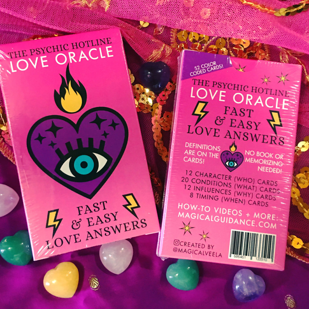 The Psychic Hotline Love Oracle Deck