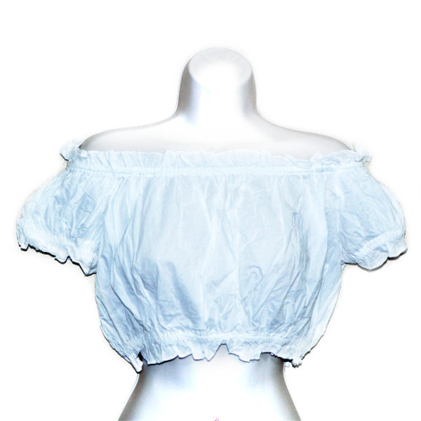 rennie crop top white | sageandcrystal.com