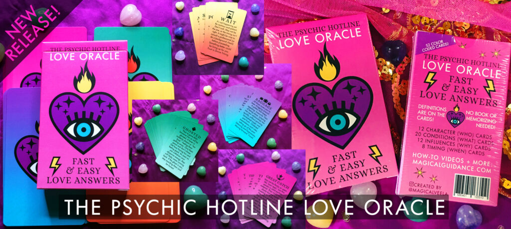 The Psychic Hotline Love Oracle Deck | sageandcrystal.com